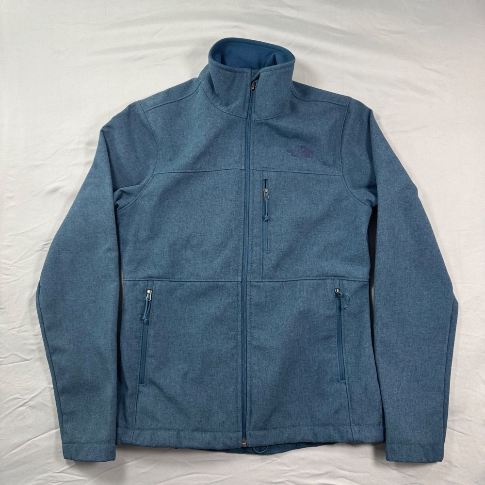 The‎ North Face Apex Bionic Women's S Fleece Lined Soft Shell Jacket Teal Blue